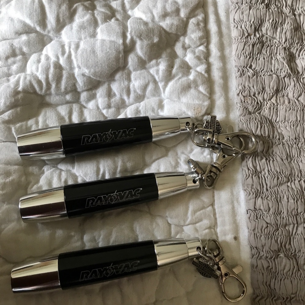 COPY - Three Harley Davidson Flashlights, keychains - Picture 2 of 2